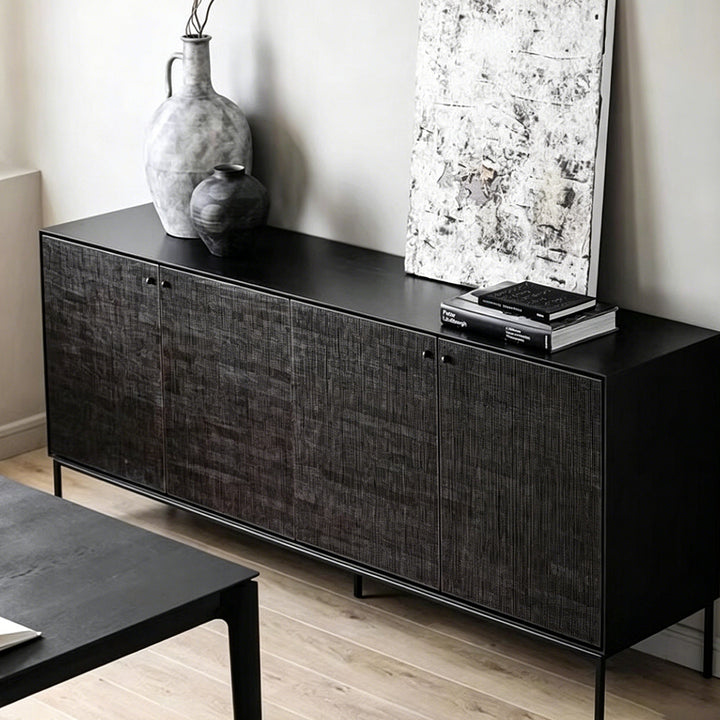 Warren Black Hardwood Sideboard