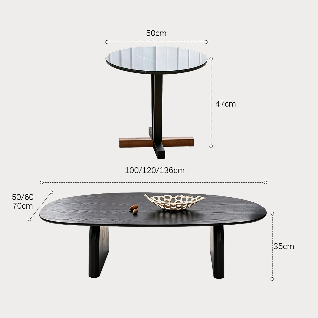 Kristian Blackwood Low Coffee Table