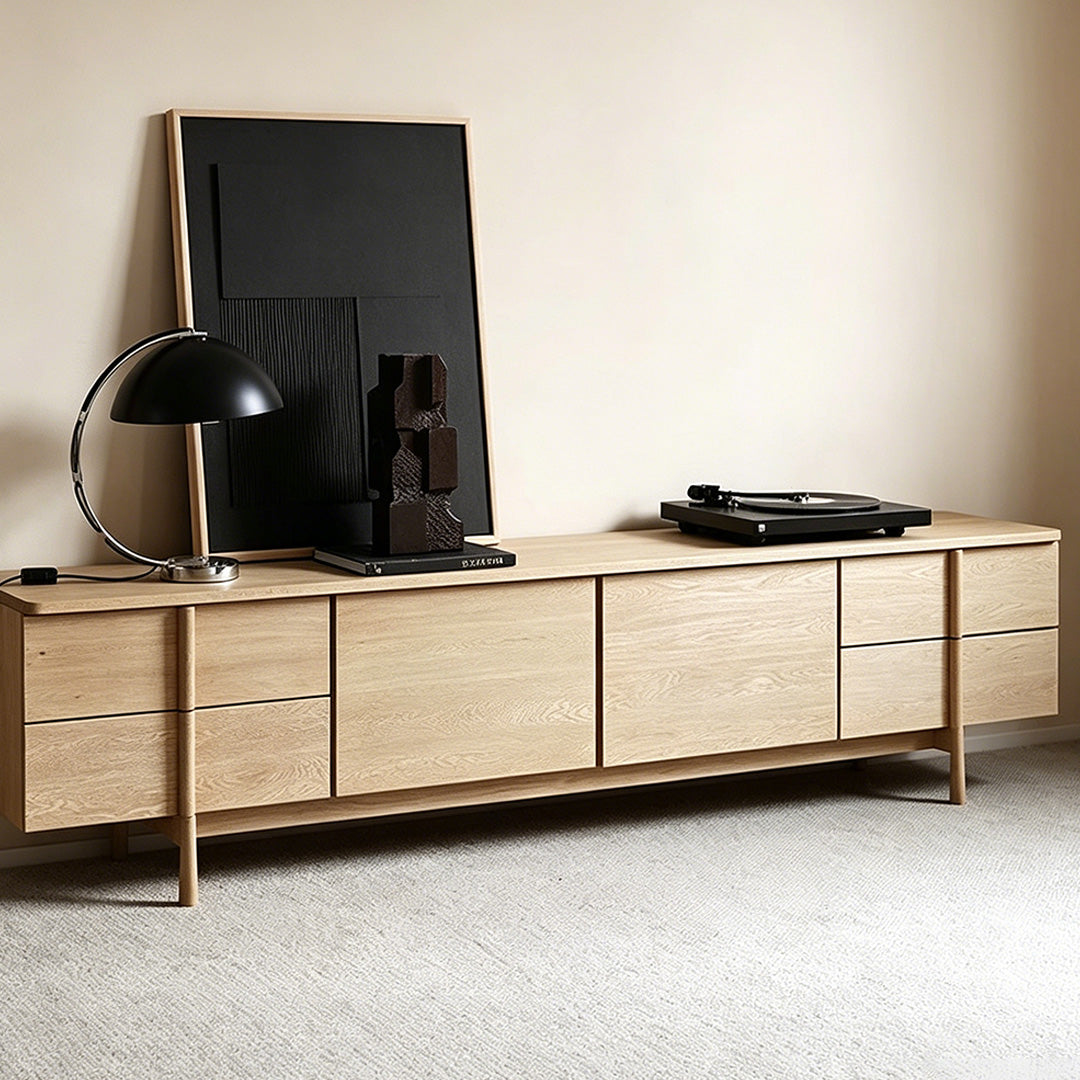 Ellis Natural Oak Media Unit