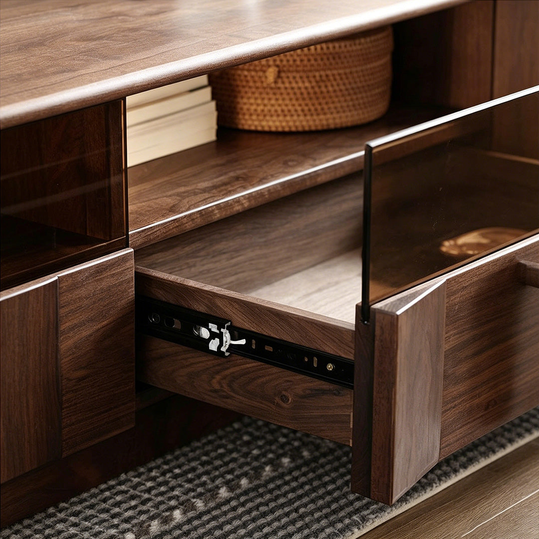 Richard Walnut Wood Coffee Table