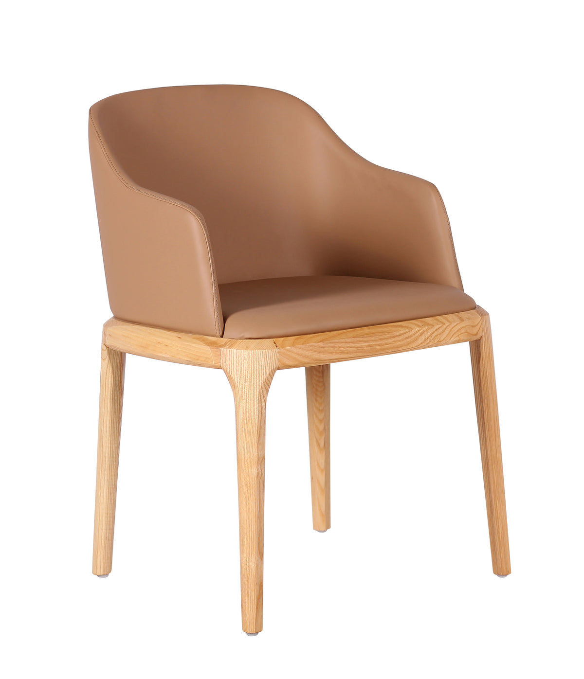 Factory Direct Sales Of New Solid Wooded Modern Luxury Dining Chair Soft Bag Design Armrest Coffee Shop Hotel Negotiation Chair
