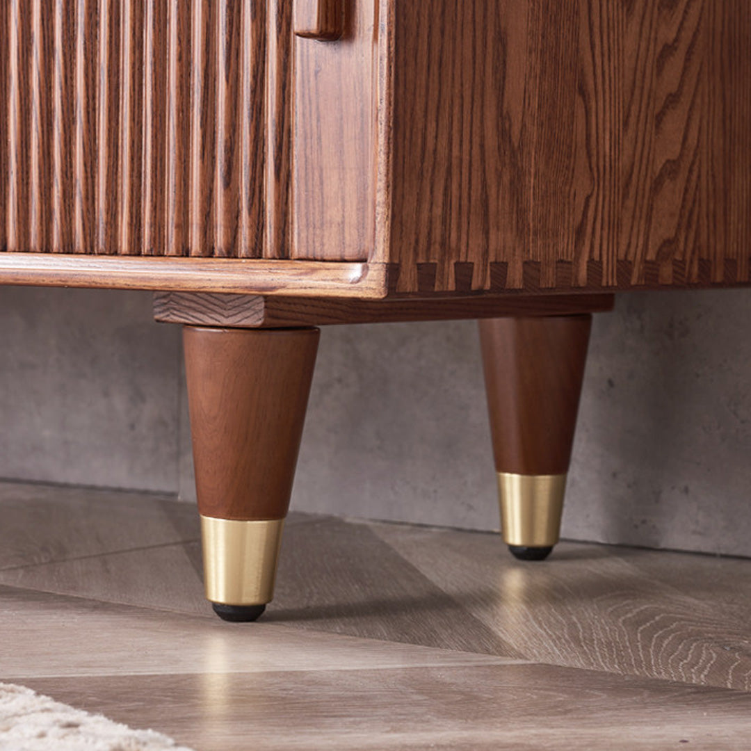 Fulbourn North White Wax Wood Shoe Cabinet
