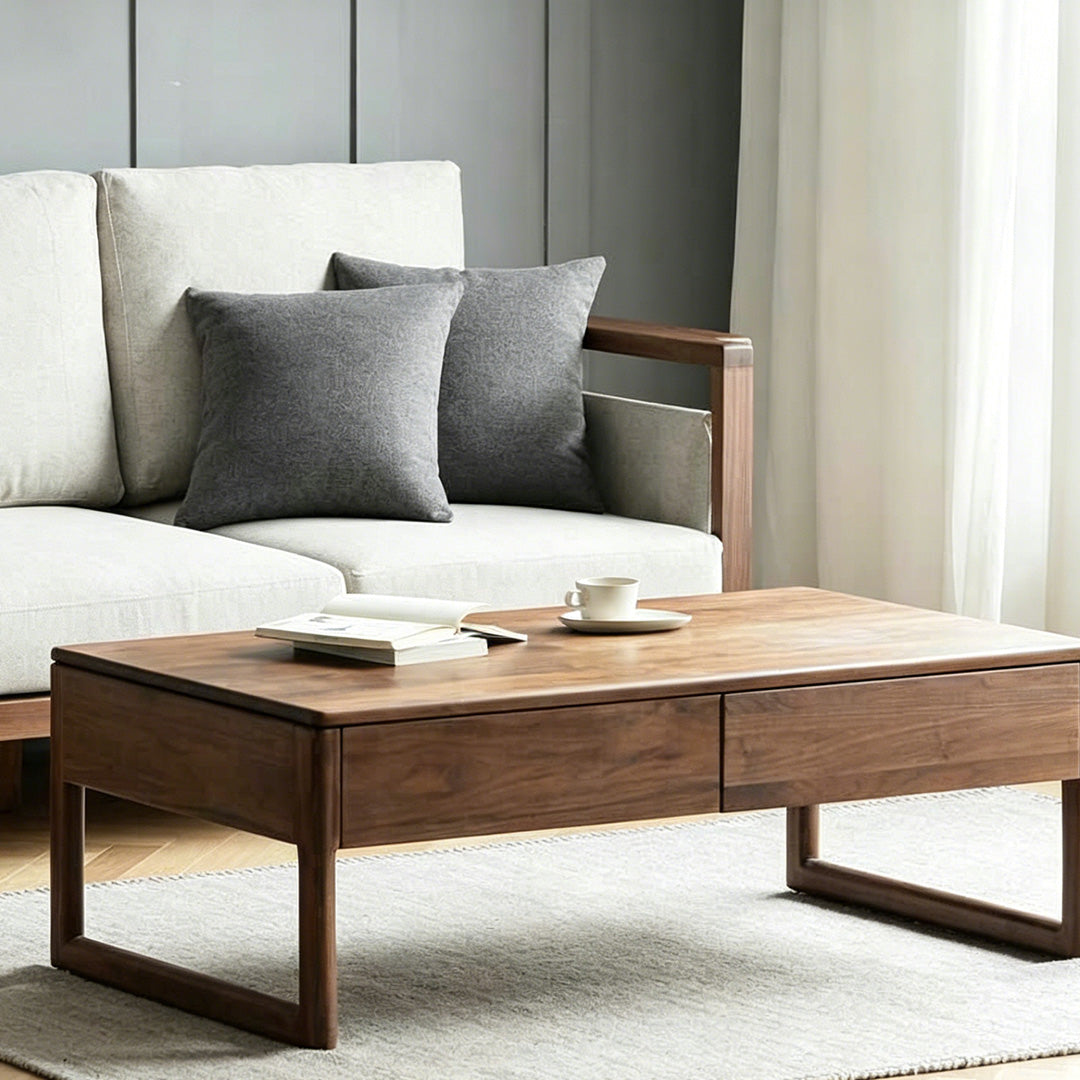 Isaac Walnut Coffee Table