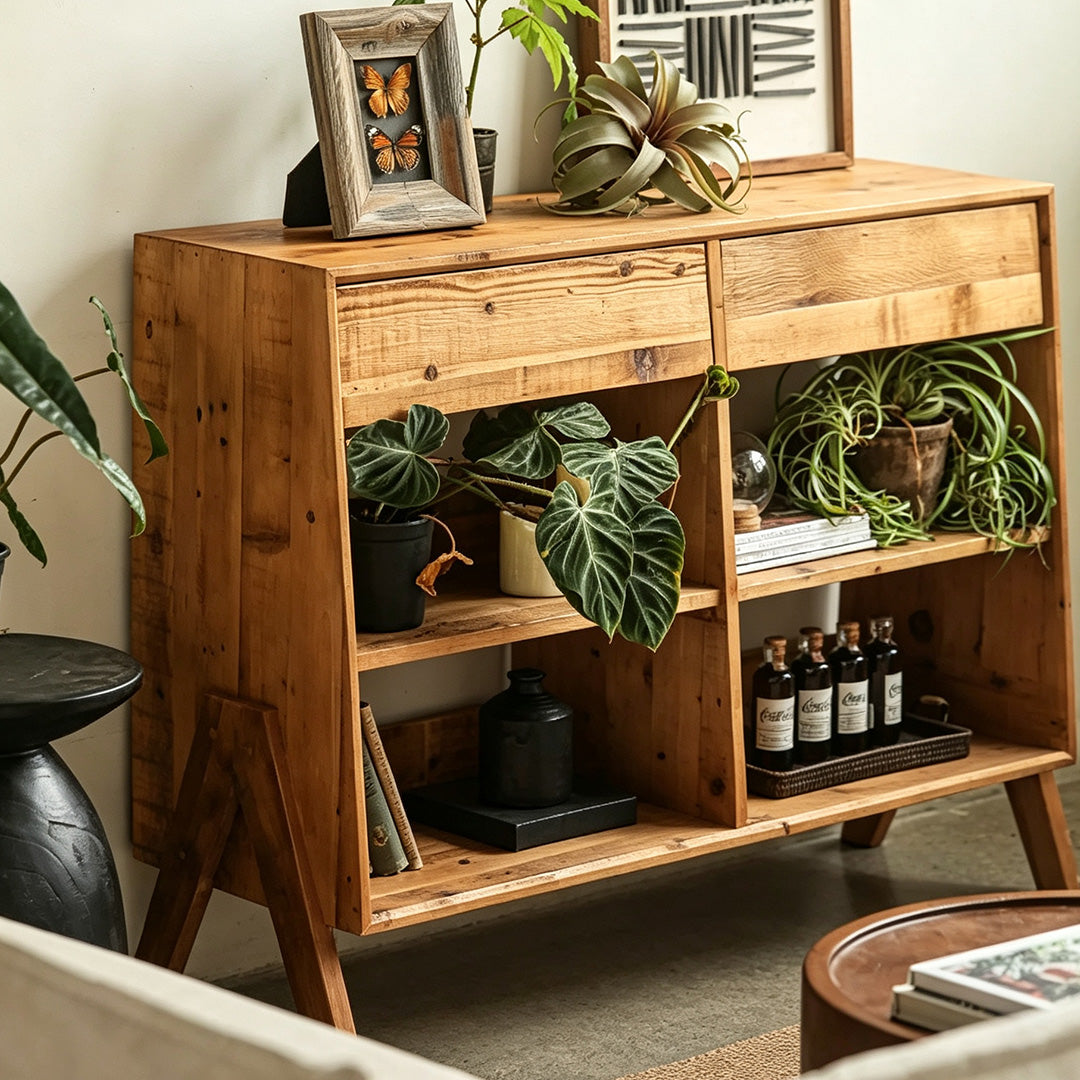 Hart Warm Wood Storage Sideboard