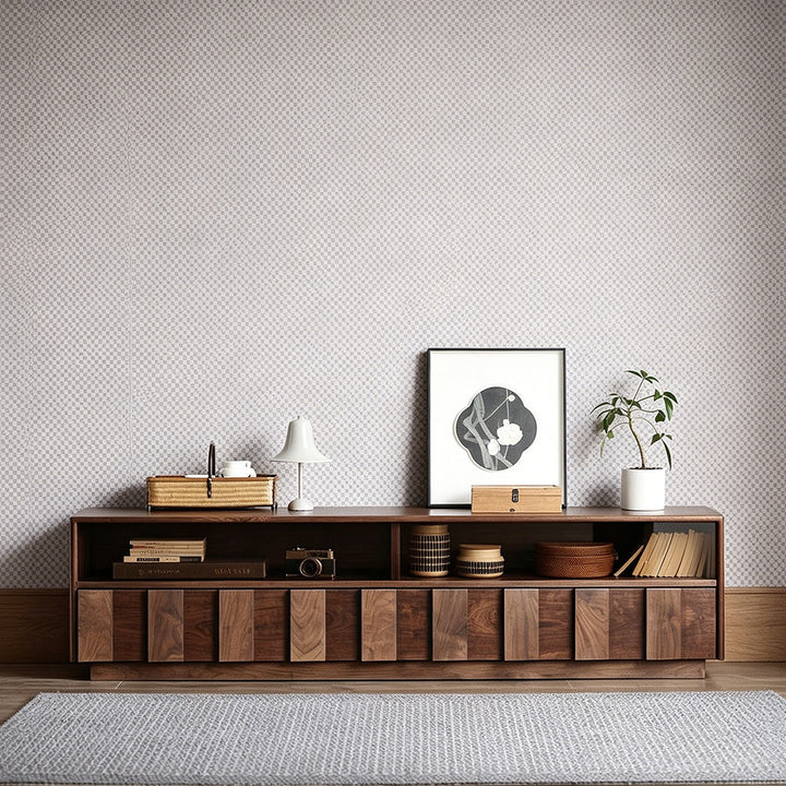 Timothy Walnut Wood Media Console