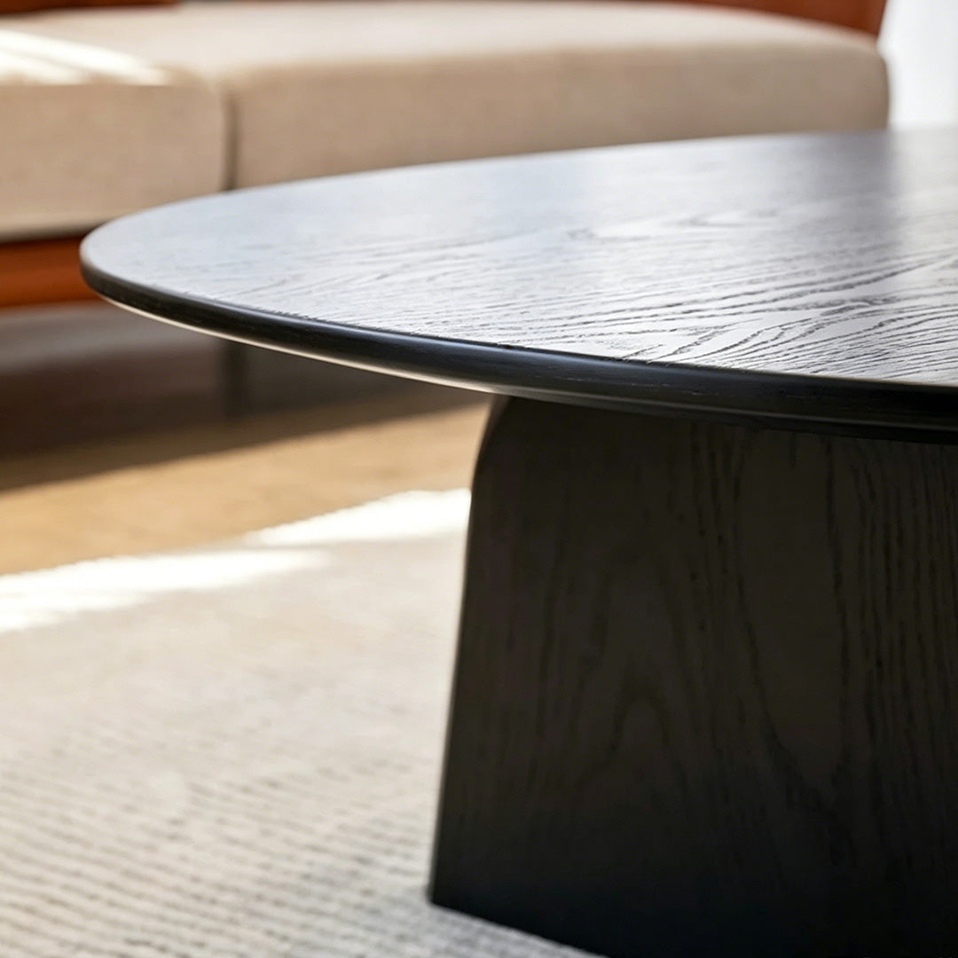 Boden Black Marble Side Table