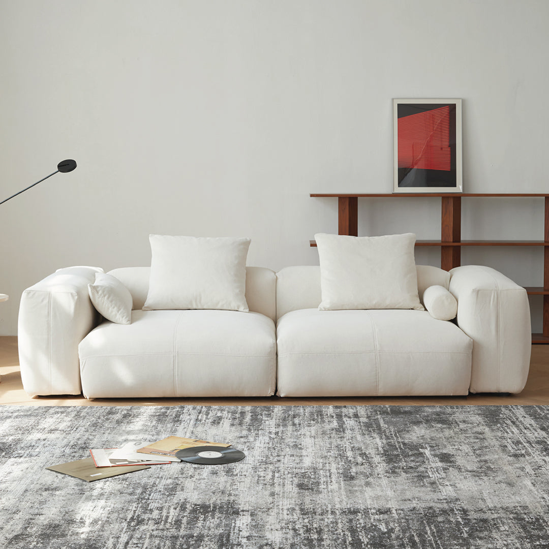 Gagnon Modular Sofa, Two Seater Sofa, Blue-Weilai Concept