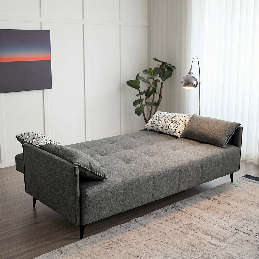 Kiro Sofa Bed Two Seater Sofa Bed, Linen