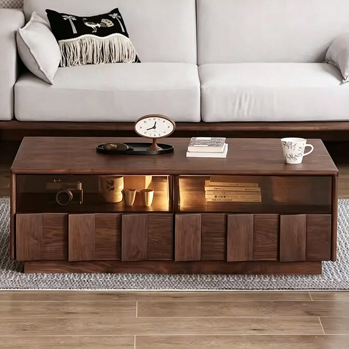 Richard Walnut Wood Coffee Table