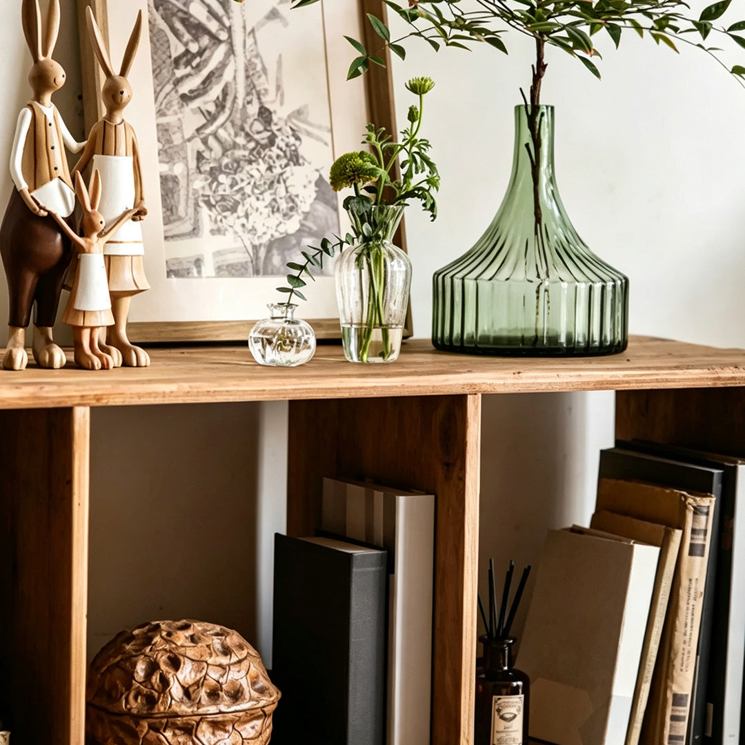 Hendrix Rustic Timber Storage Unit