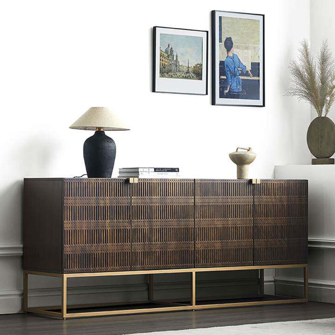 James Black Oak Wood Sideboard
