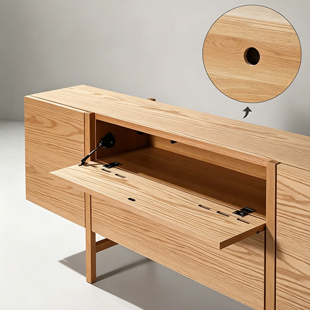 Graham Natural Wood Sideboard