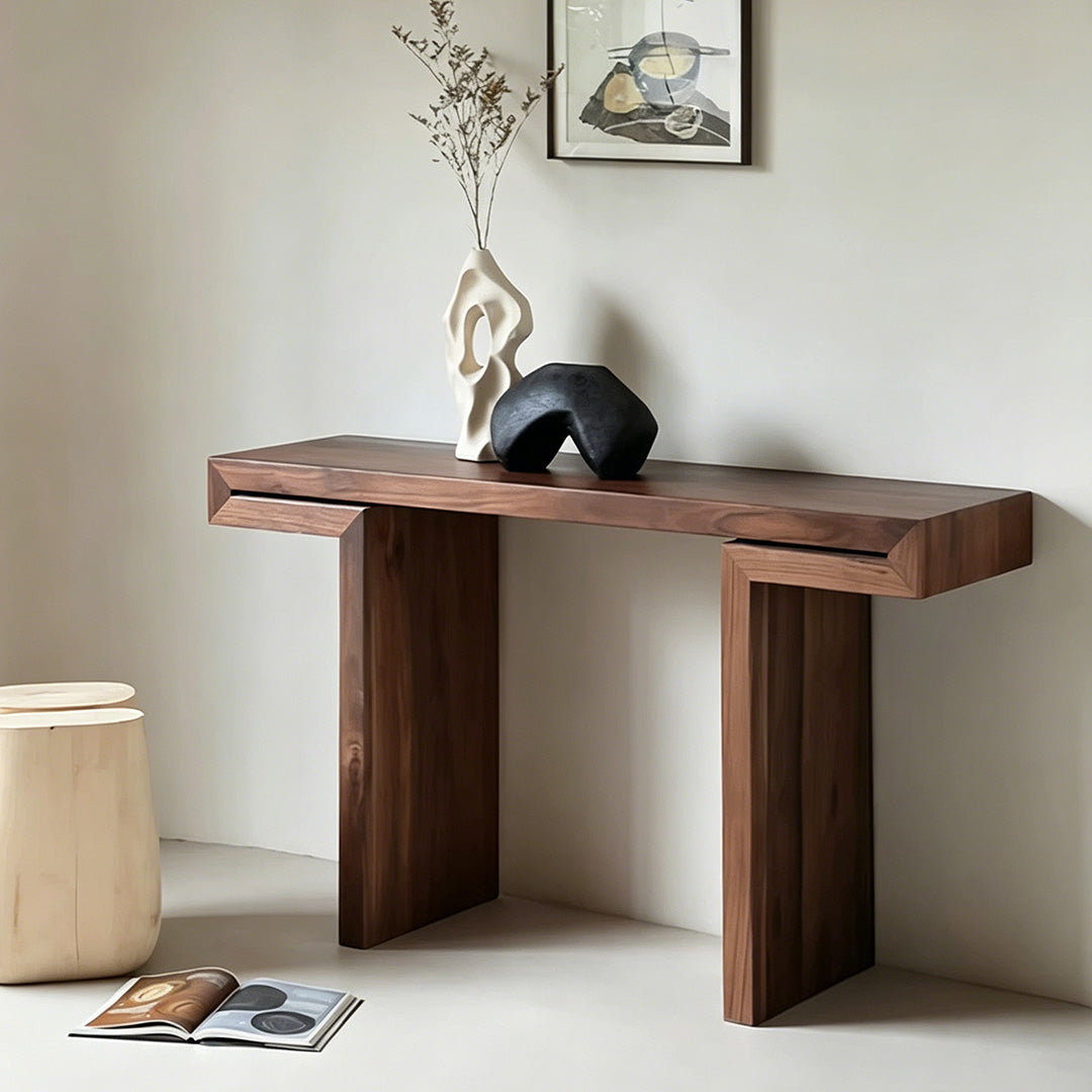 Ralph Walnut Console Table