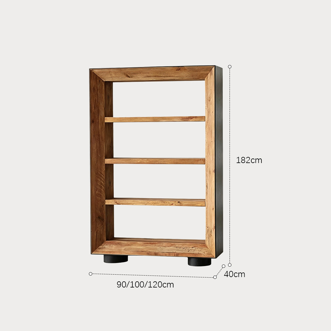 Aiden Honeywood Large Open Shelf Bookcase