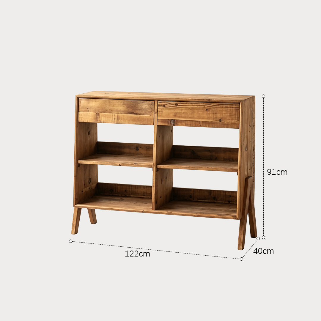 Hart Warm Wood Storage Sideboard