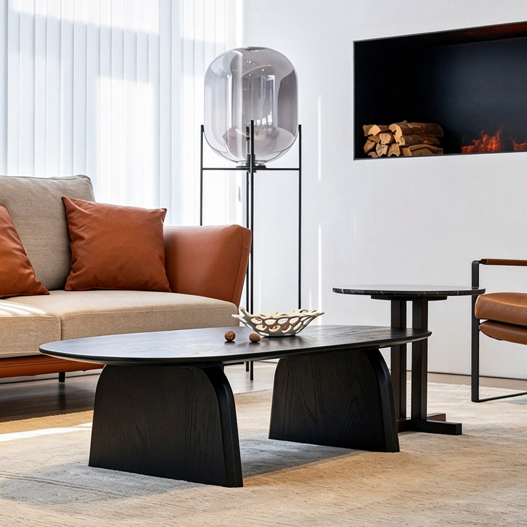Kristian Blackwood Low Coffee Table
