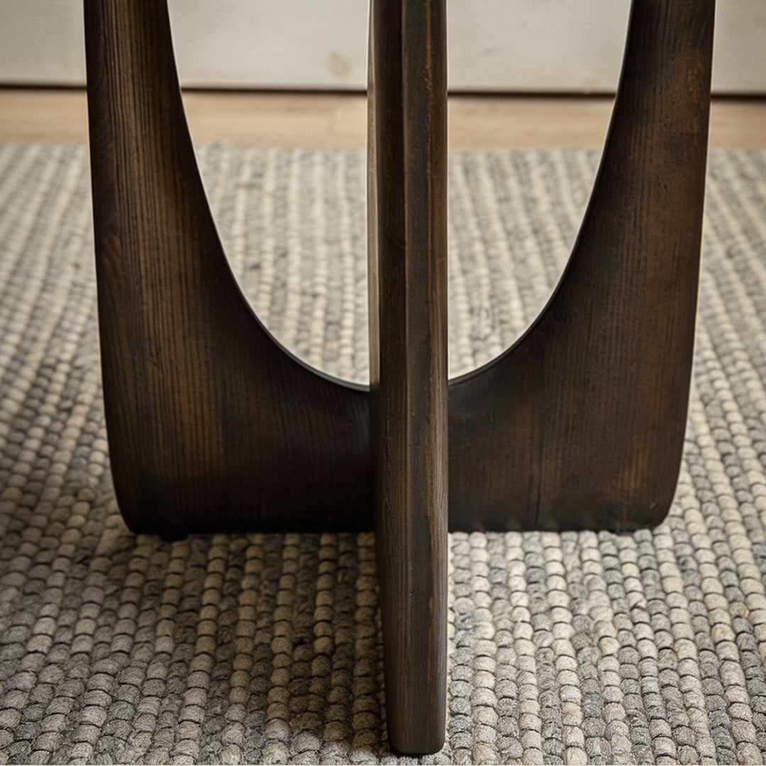 Callum Dark Wood Accent Table