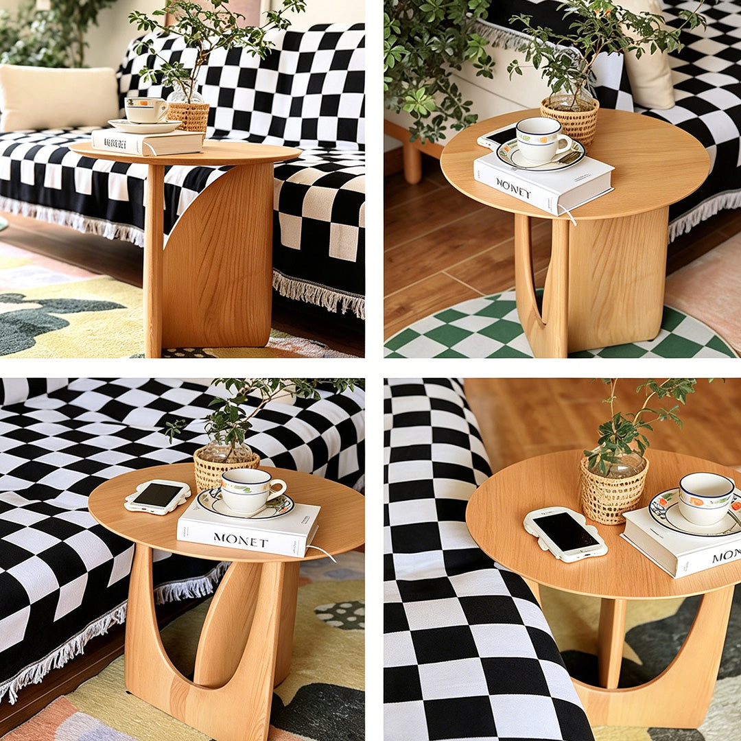 Callum Dark Wood Accent Table