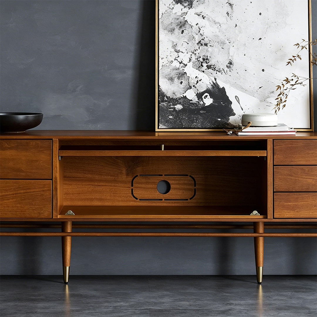 Billy Walnut Wood Sideboard
