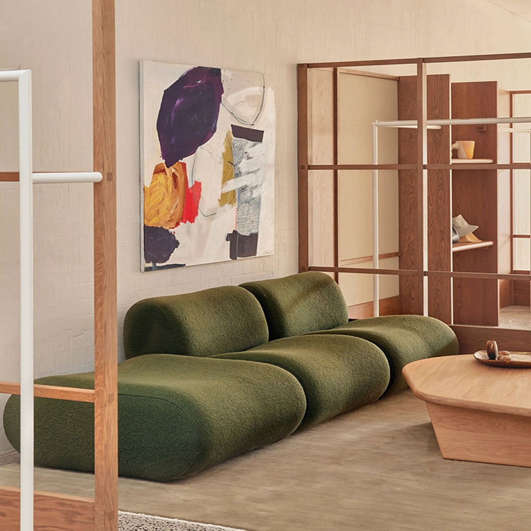 Matuszewski Modular Sofa, Two Seater, Three Seater, Boucle-Weilai Concept