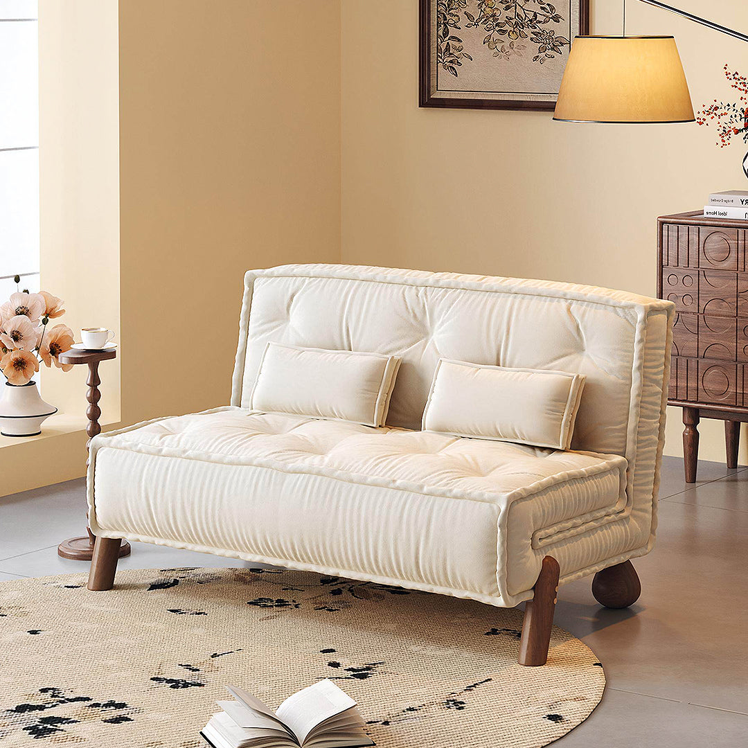 Lumina Single Sofa Bed, Velvet with cocoon sofa beds reviews