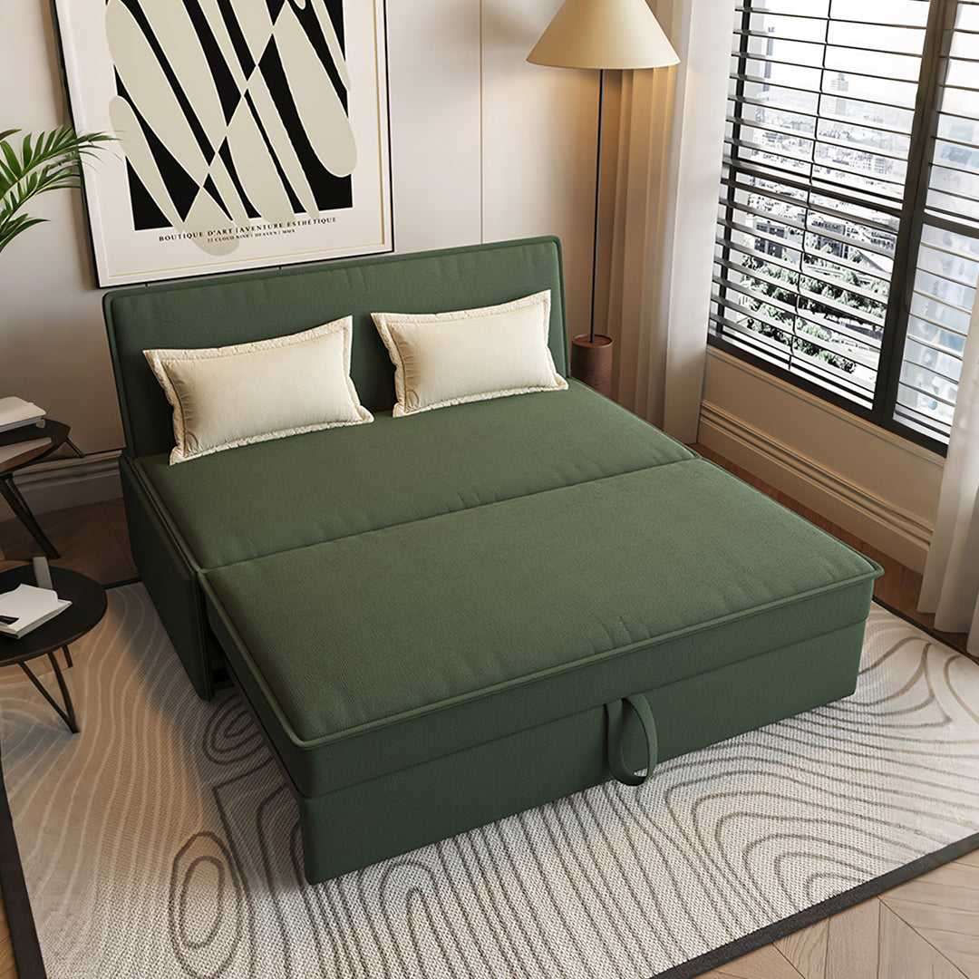 Haseeb Single Seater Sofa Bed, Two Seater Sofa Bed, Chenille with sofa bed dimensions