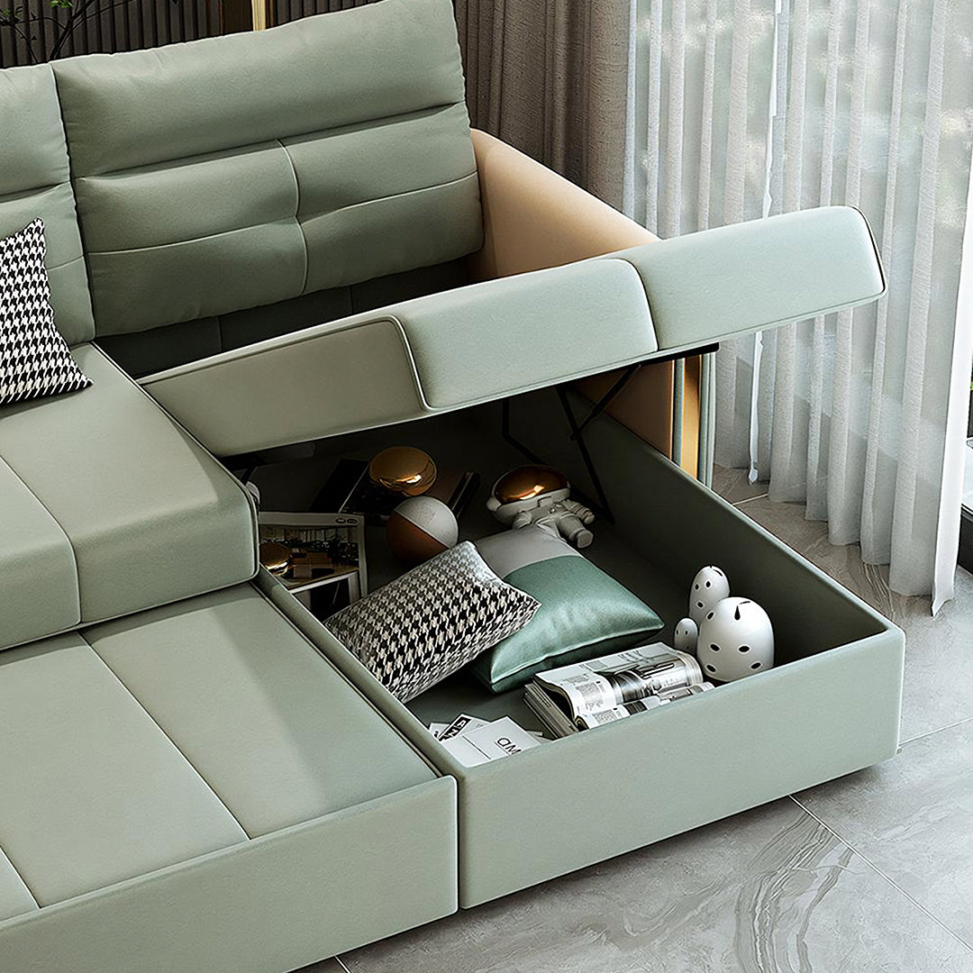 Malhotra L Shape Sofa Bed, Small Corner Sofa Bed with sofa corner cover