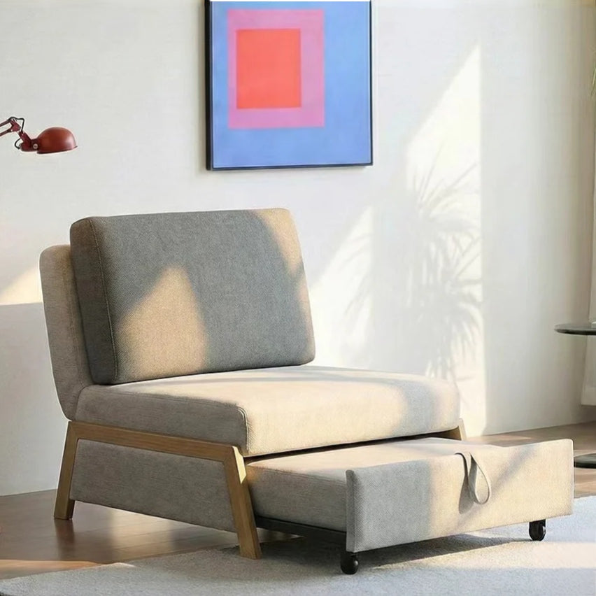 Stylish Single Sofa Bed Chair With Storage