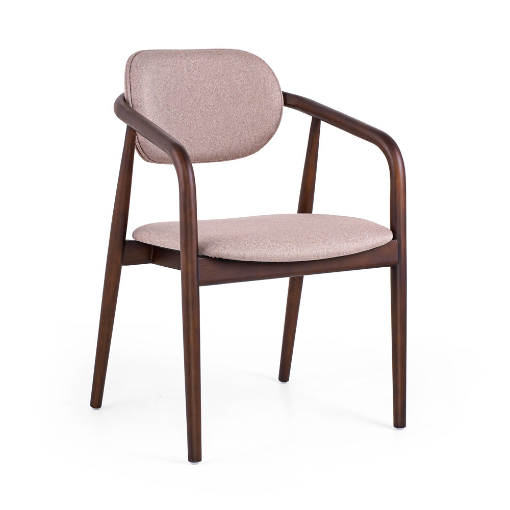 Modern Luxury Nordic Style Furniture New Solid Wooded Cushion Soft Hotel Cafe Shop Restaurant Dining Chair