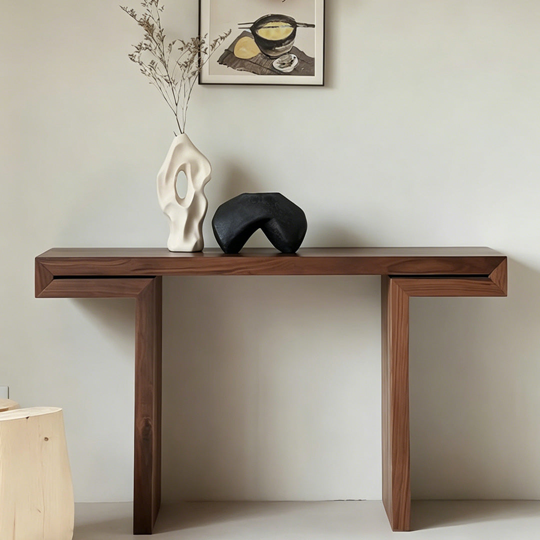 Ralph Walnut Console Table