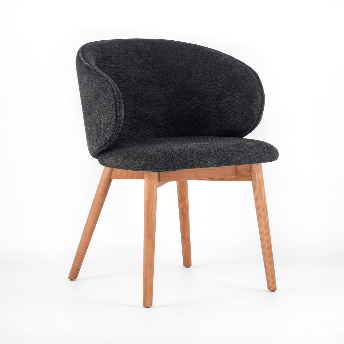 Modern Design Solid Wood Dining Chair With Leather High Quality Indoor Home Furniture With Cooling Feature