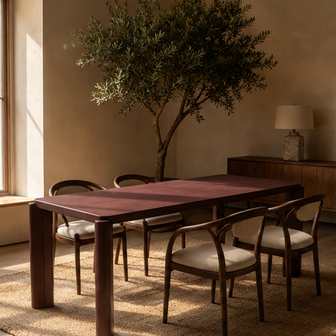 Laurel Plum Rectangular Dining Table
