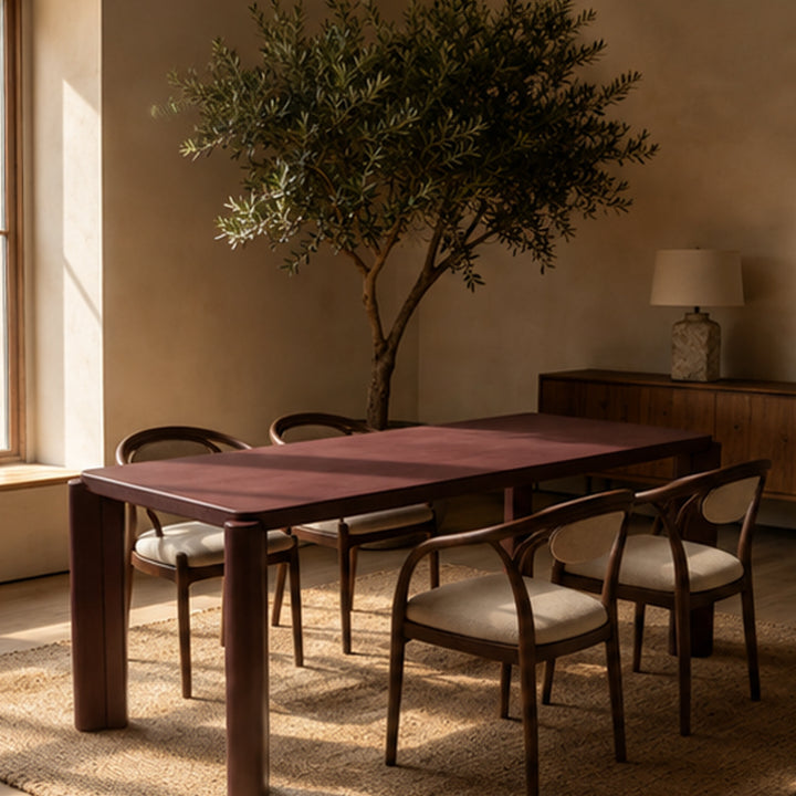 Laurel Plum Rectangular Dining Table