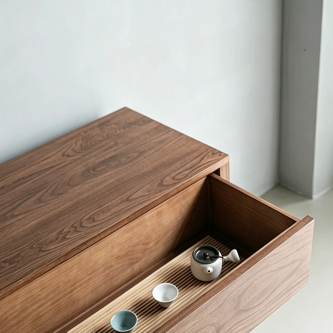 Emerson Natural Wood 3-Drawer Chest