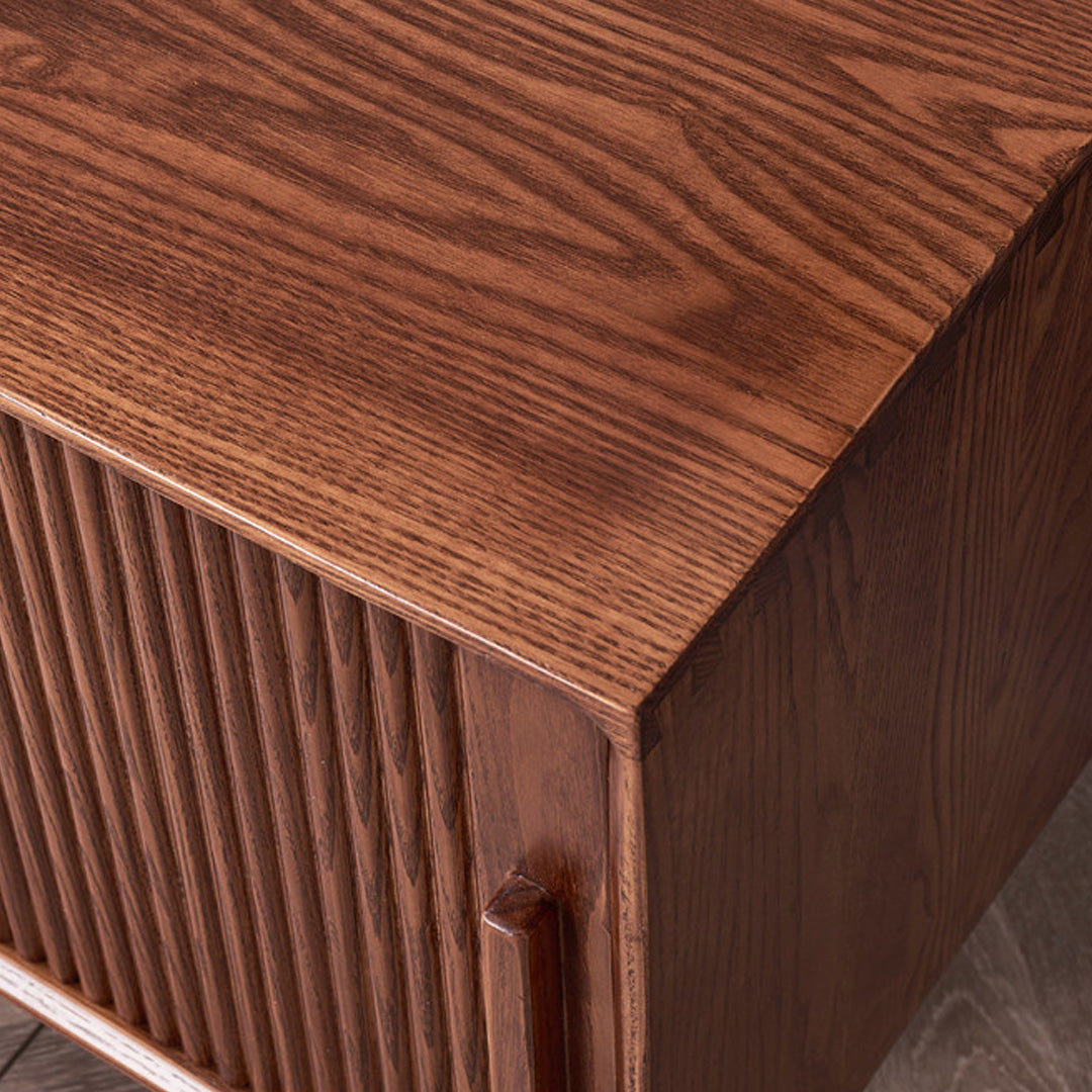 Fulbourn North White Wax Wood Shoe Cabinet