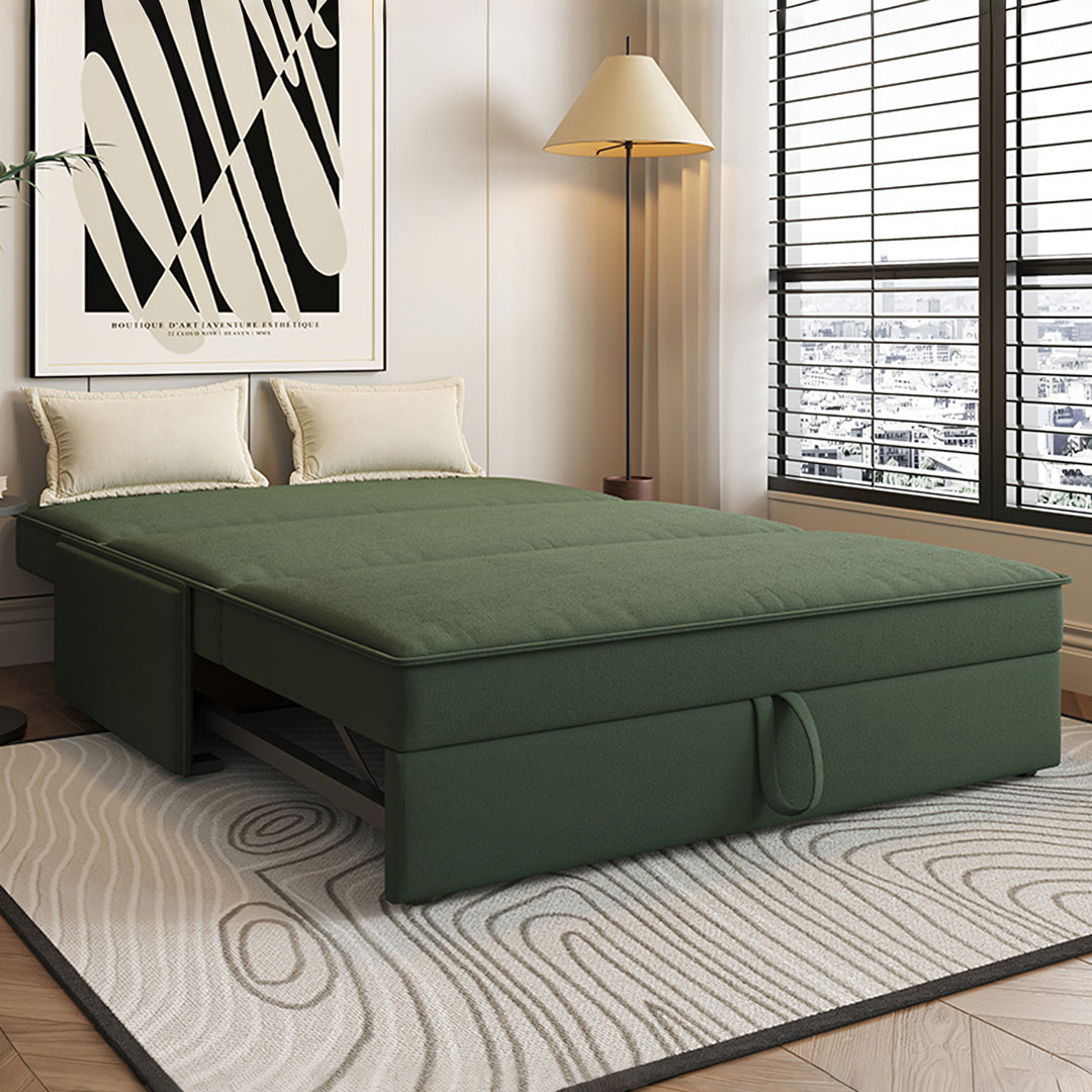Haseeb Single Seater Sofa Bed, Two Seater Sofa Bed, Chenille with sofa bed fold