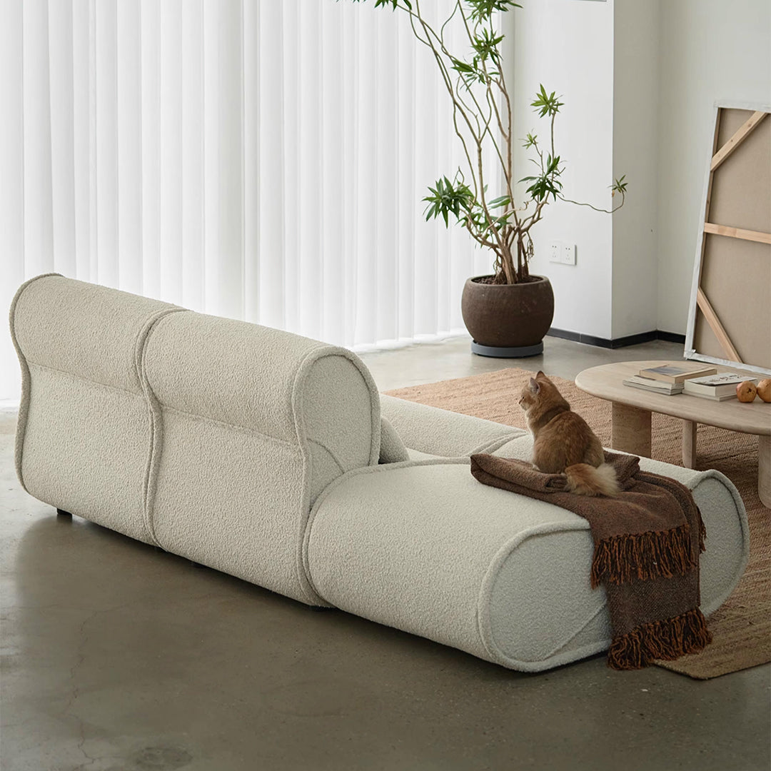 Shimizu Modular Three Seater Corner Sofa in a lifestyle setting with 6 seater corner sofa clearance