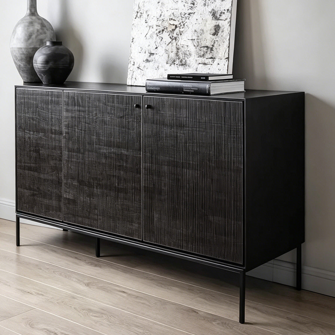 Warren Black Hardwood Sideboard