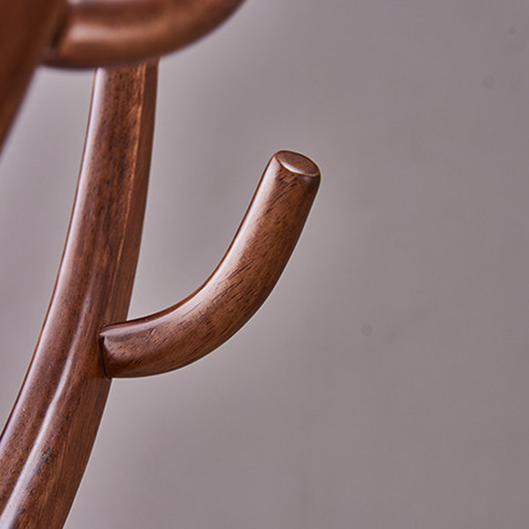 Freya Walnut Rubber Wood Coat Stand