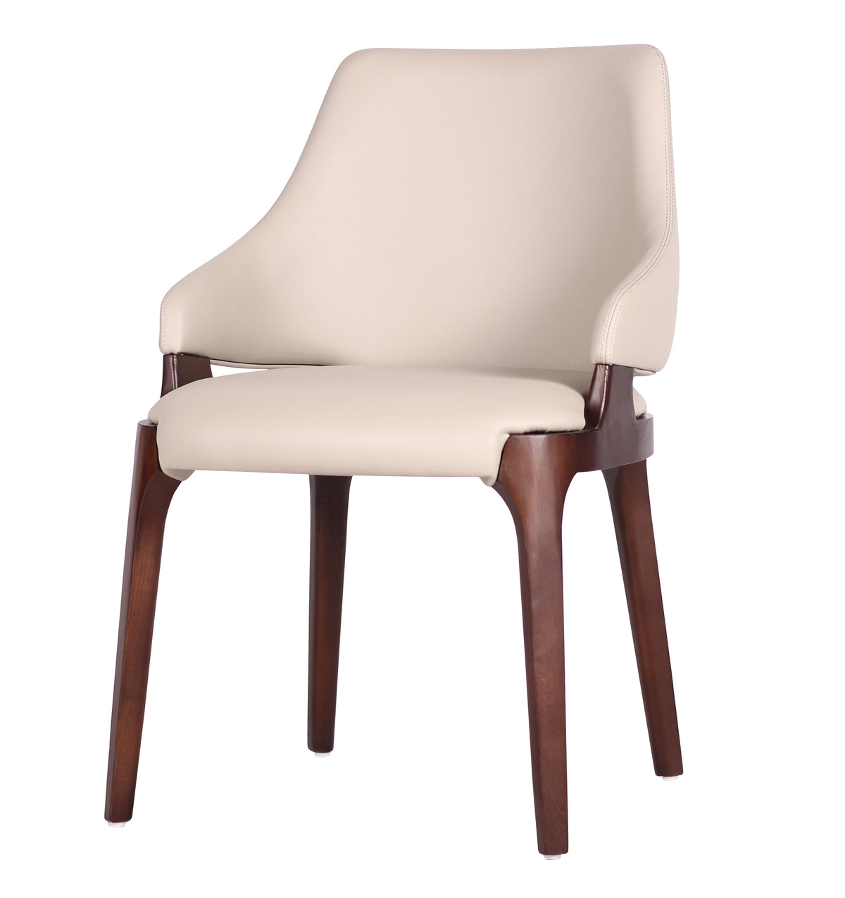 Simple Design Nordic Dining Chair Dining Room Furniture Ash Solid Wood Padded Seat Restaurant Dining Chairs For Commercial