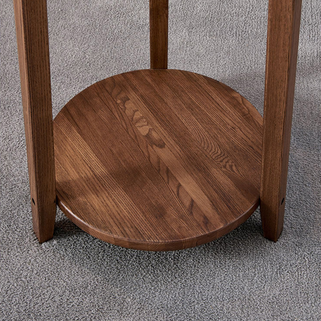 Fulbourn Walnut Wood Standing Coat Rack
