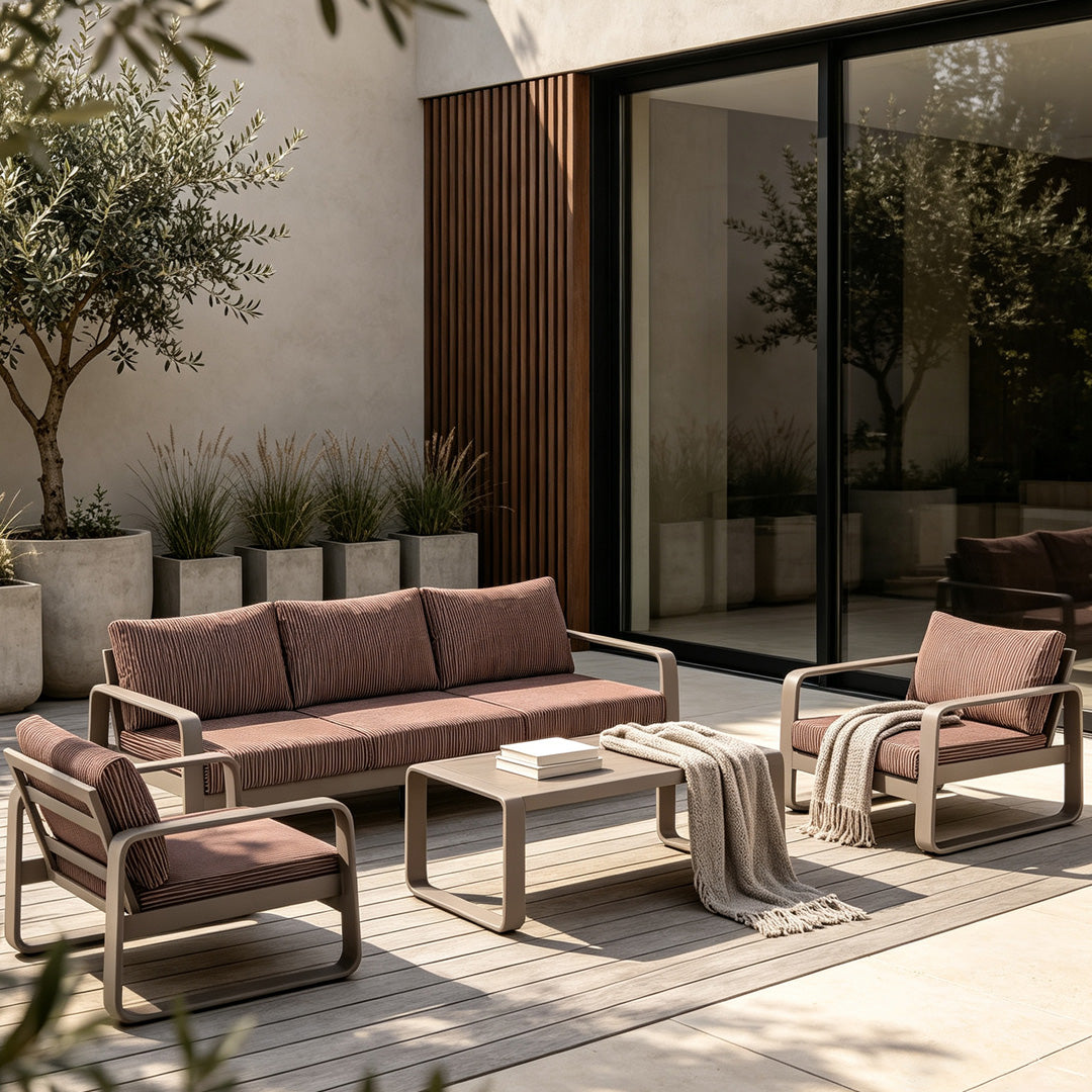 Arden Clay Frame Outdoor Seating Set