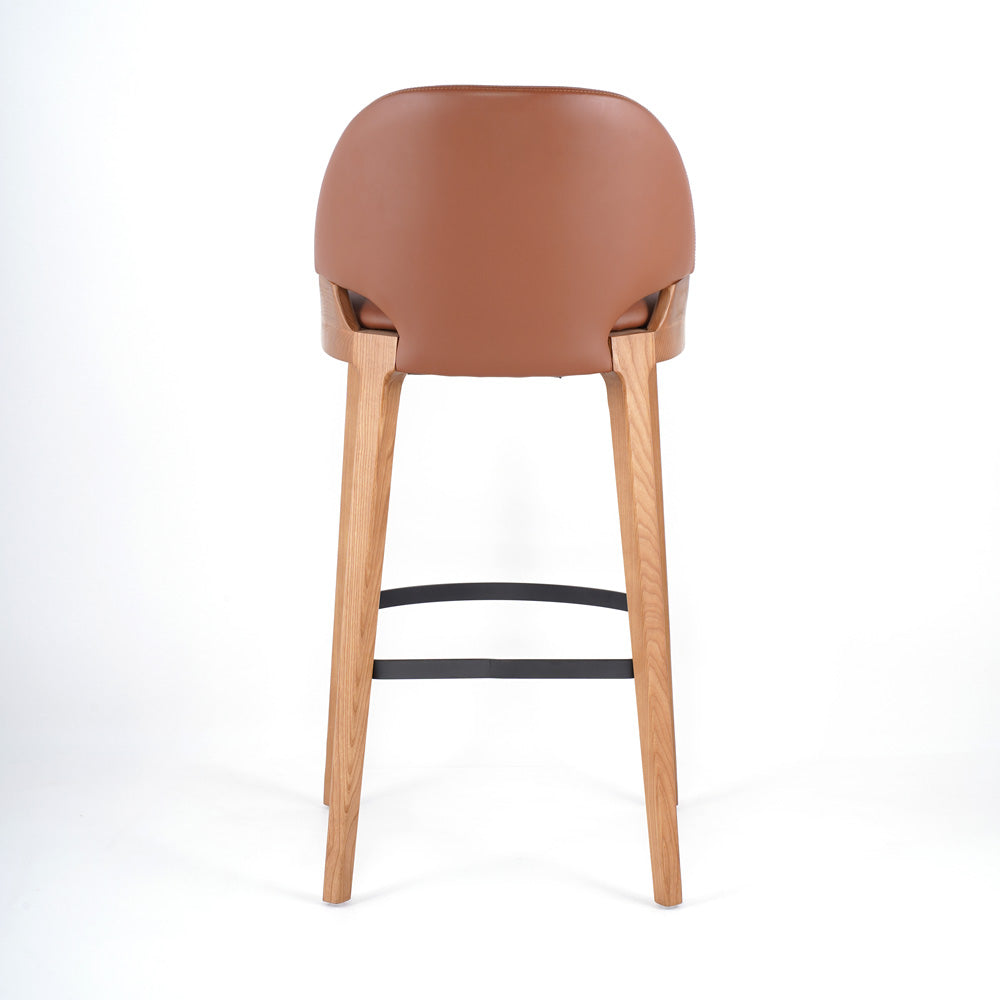The Store Sells More Than Hot Bar Stool High Chair Ever Month Factory Mass Produces Hot-selling Nordic High-quality PU Leather
