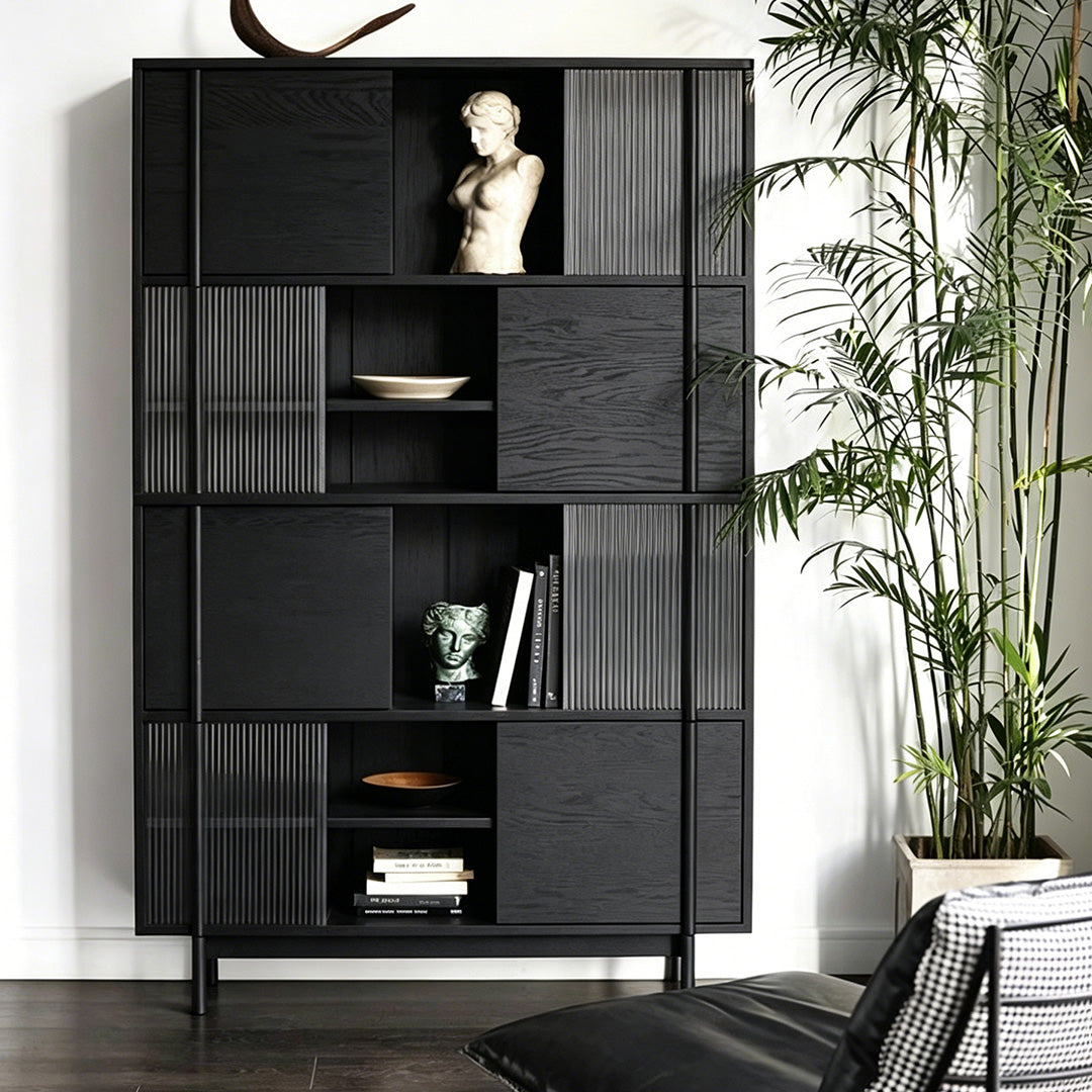 Harrison Oak Display Cabinet