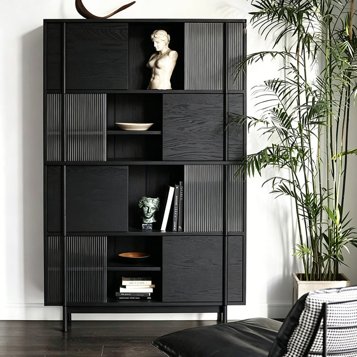 Harrison Oak Display Cabinet