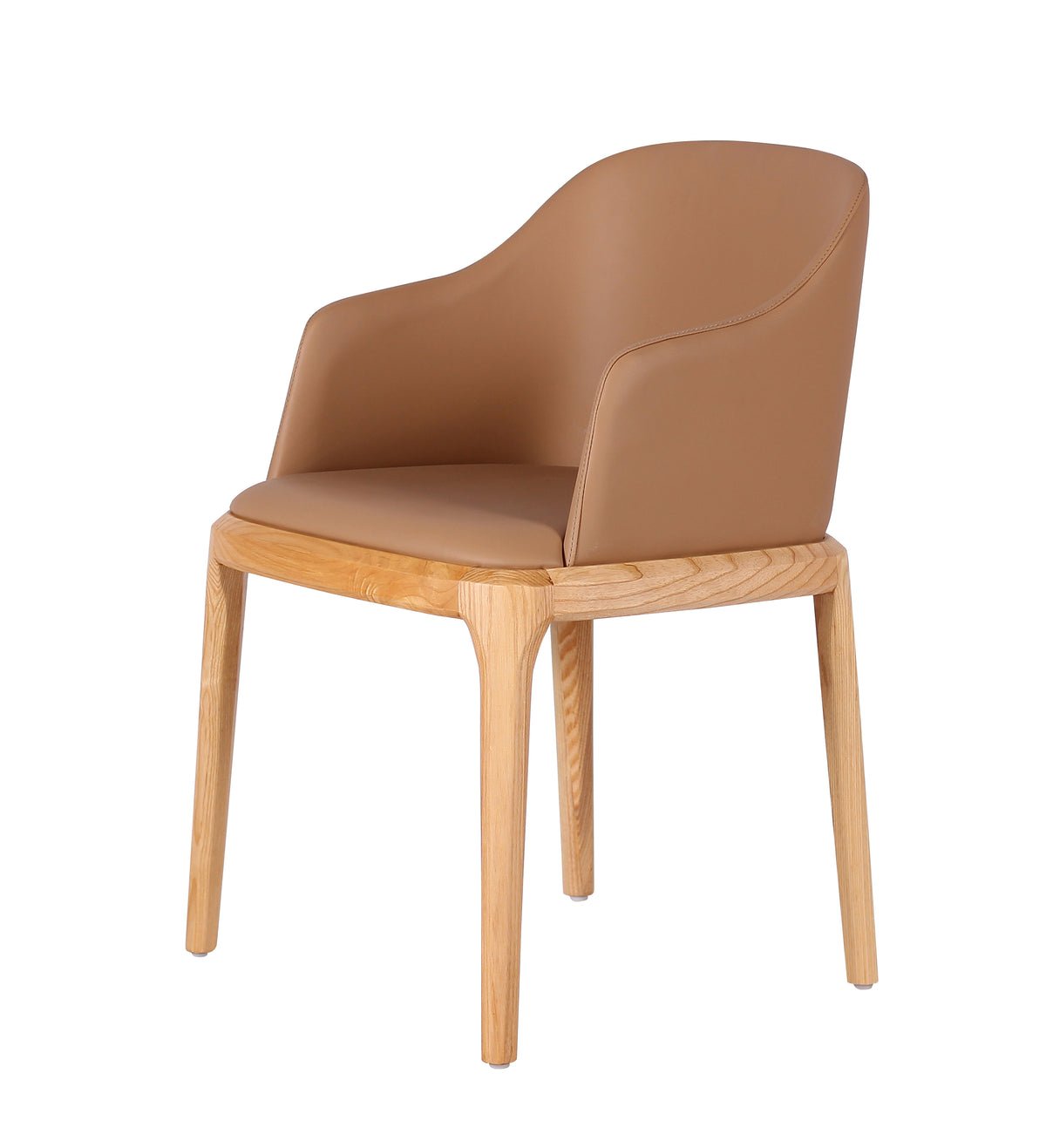 Factory Direct Sales Of New Solid Wooded Modern Luxury Dining Chair Soft Bag Design Armrest Coffee Shop Hotel Negotiation Chair