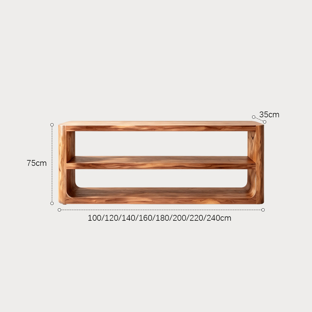 Killian Brown Pine Console Table