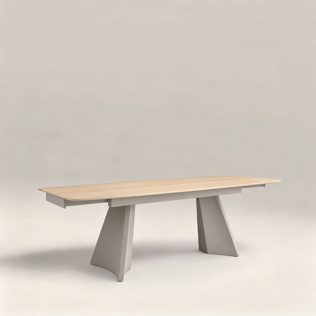 Maja Neutral Tone Dining Table