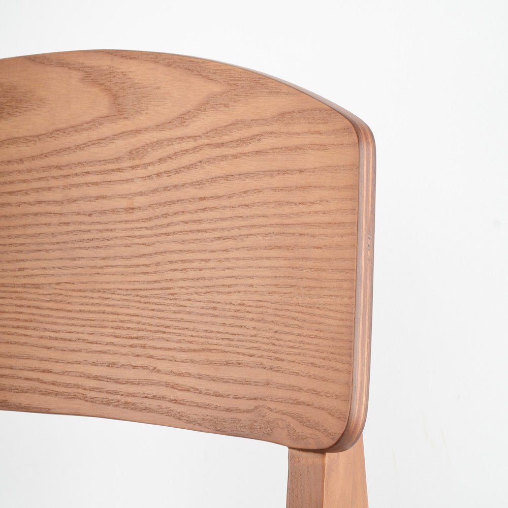 Ergonomic Solid Wood Bar Stool, Comfortable Bar Chair For Kitchen, Cafe And Entertainment Area