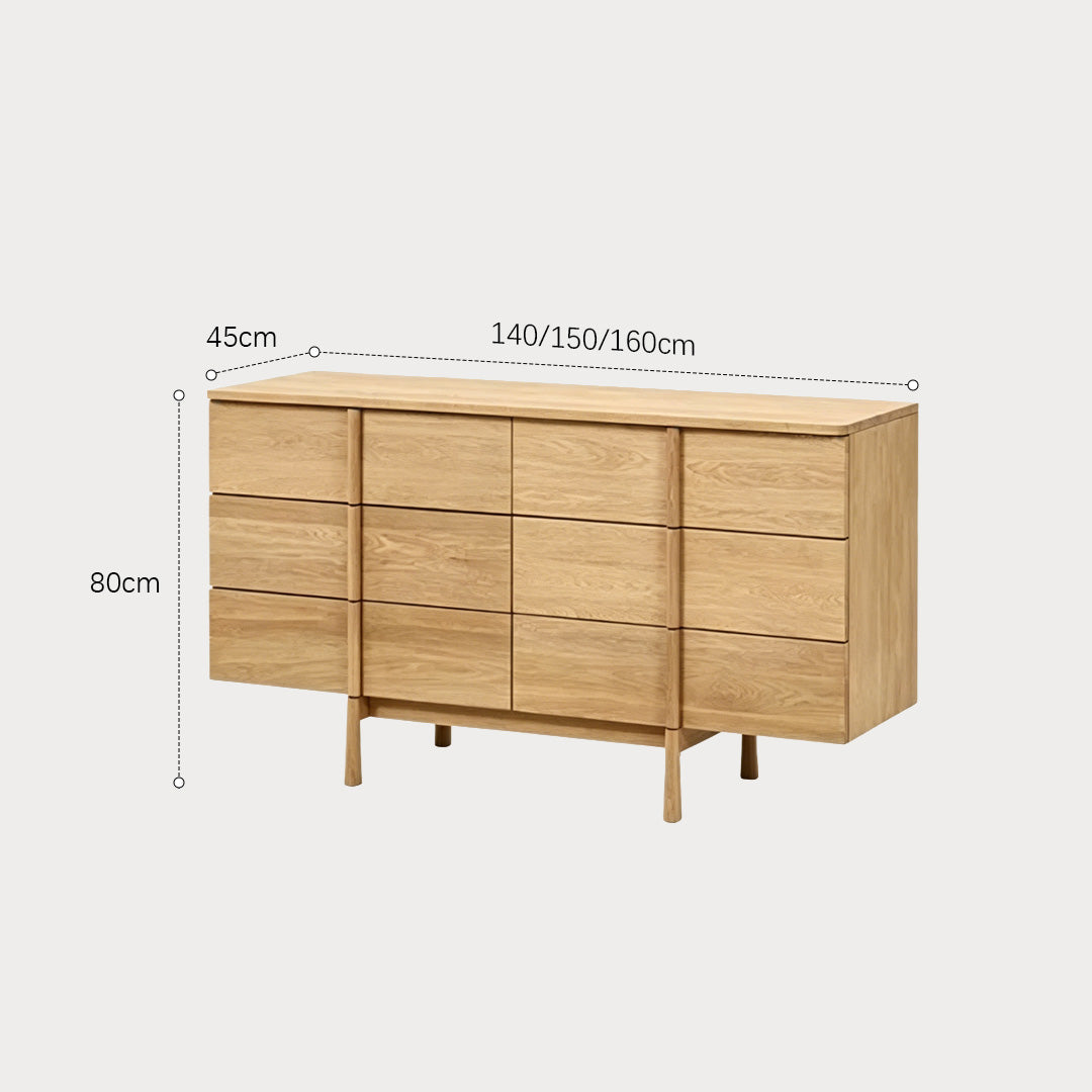 Howard Natural Oak Storage Sideboard